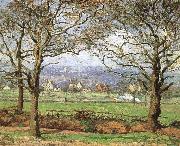 Camille Pissarro Park view Sweden oil painting artist